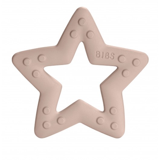 Bibs Baby Bitie, Bitring, Star, Blush