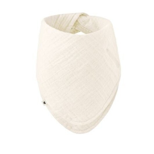 Bibs Bandana Bib, Dregelhaklapp, One Size, Ivory