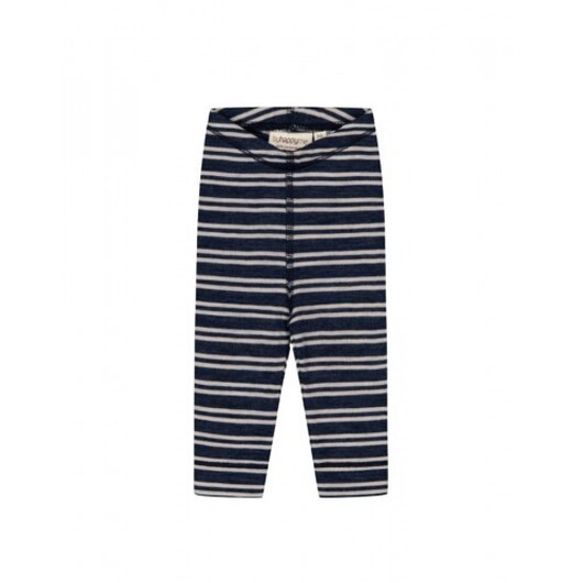 Randiga Leggings I 100% Merinoull, Oeko-texÂ® 62 Navy/nature Melange