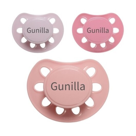 Esska Classic, Storlek 1 (0-6 Mån.), Anatomisk - Silikon, Namnnappar