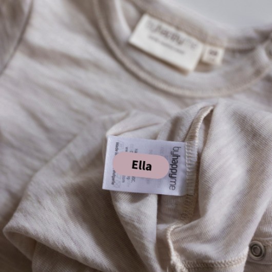 Namnlappar För Kläder, 120 Namnlappar