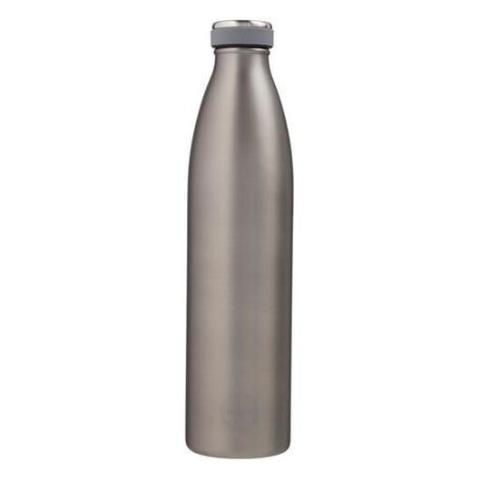 Aya&ida, Drinking Bottle, Vattenflaska Med Lock, 1000 Ml, Cool Grey