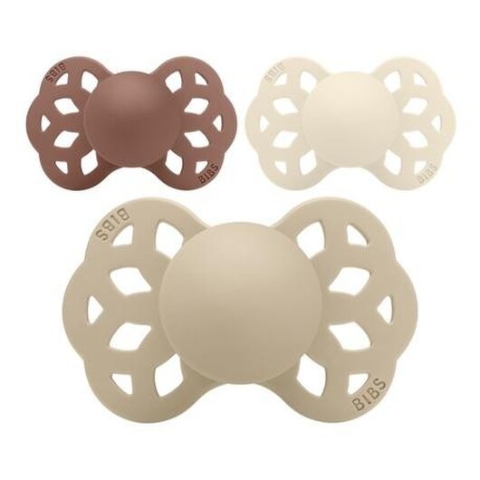 Bibs Infinity, Storlek 1 (0-6 M), Symetrisk - Silikon