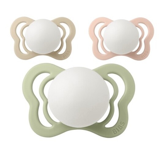 Bibs Couture Night Glow, Storlek 1 (0-6 Mån), Ortodontisk - Silikon