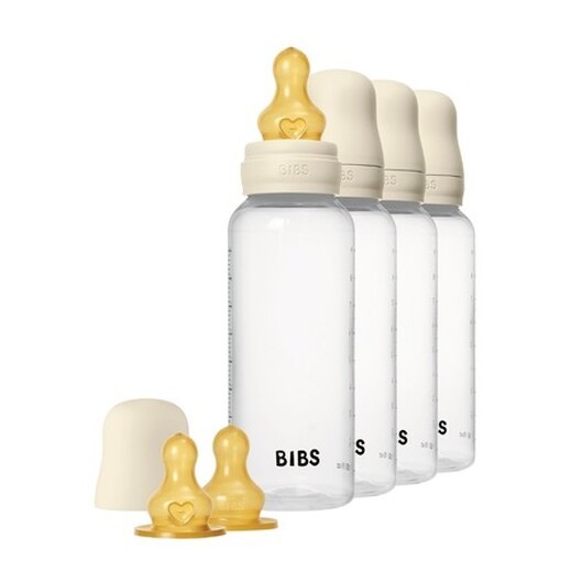Bibs Flasksats - Komplett Set Med 4 Flaskor, 270 Ml