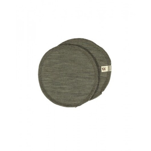 Amningsinlägg I 100% Ekologisk Merinoull, 1 Set, Oeko-texÂ® Moss Melange Small (ca. 12 Cm I Diameter)