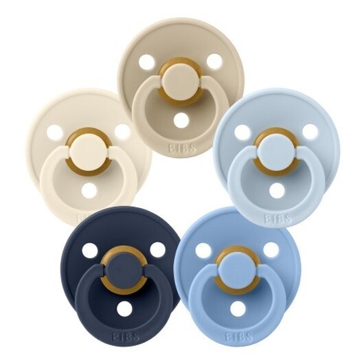 Bibs Colour, Storlek 2 (6+ Mån.), Rund | Latex