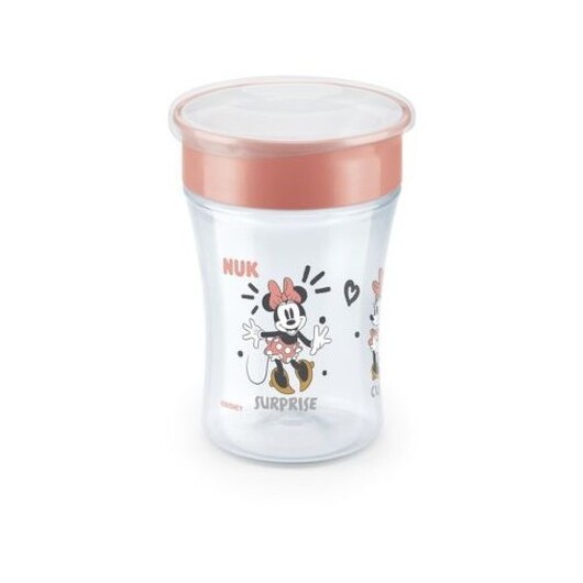 Nuk Mini Magic Cup, Disney Drickskopp, Minnie Red, 8+m