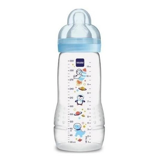 Mam,  Easy Active Baby Bottle, 330 Ml., Blue