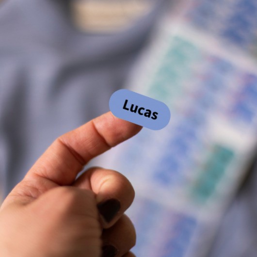 118 Namnlappar - Blandpaket