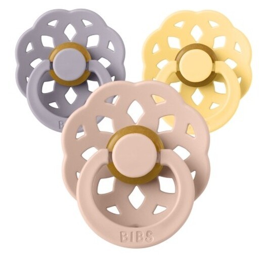 Bibs Boheme, Storlek 1 (0-6 Mån.), Rund - Latex