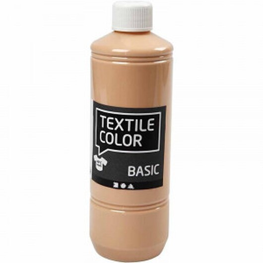 Textilfärg, ivory, 500 ml/ 1 flaska