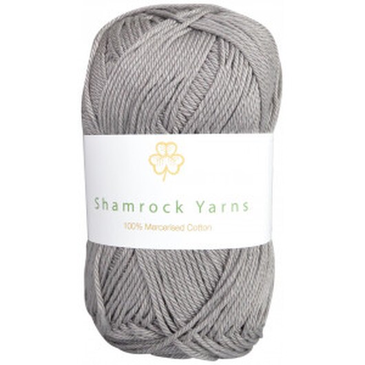 Shamrock Yarns Mercerised Cotton 235 Grå