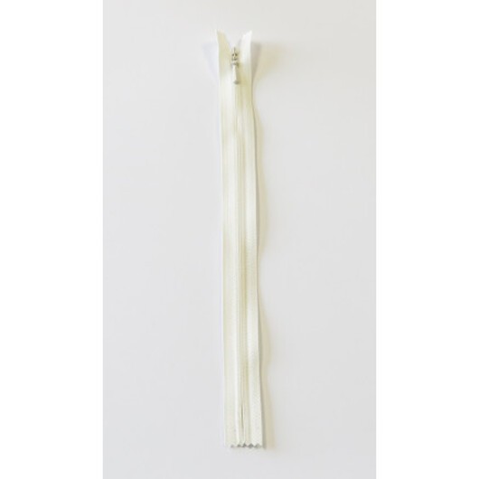 YKK Osynlig Dragkedja/Blixtlås Fast Natur 4mm - 23cm