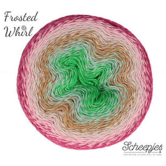 Scheepjes Frosted Whirl Garn Print 322 Skinny Scream