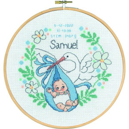 Permin Broderikit Dop Samuel Ø20cm