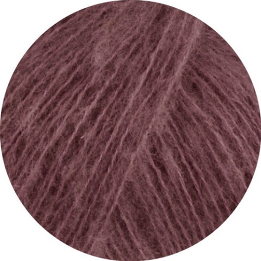 Lana Grossa Soffio Garn 35 Vinröd