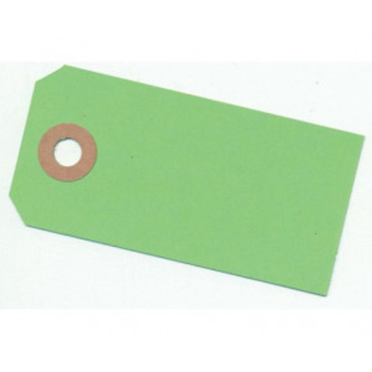 Paper Line Manillamärken Lime Grön 4x8cm - 10 st.