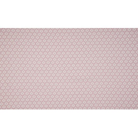 Minimals Bomullspoplin Tyg Print 11 Flower Dusty Rosa 145cm - 50cm