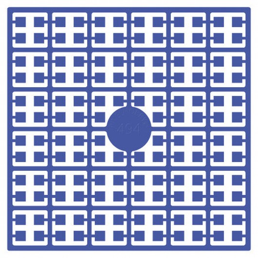 Pixelhobby Midi Pärlor 494 Extra mörk Duvblå 2x2mm - 140 pixels