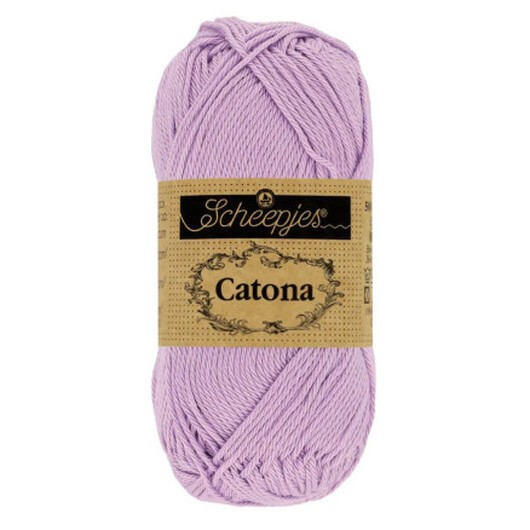 Scheepjes Catona Garn 520 Lavendel - 10g