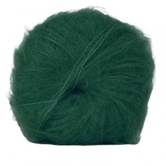 Hjertegarn Silk Kid Mohair Garn 1088 Jadegrön