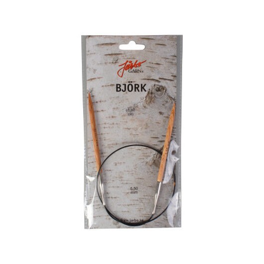 Järbo Björk Rundstickor Björk 60cm 5,50mm / 23.6in US9