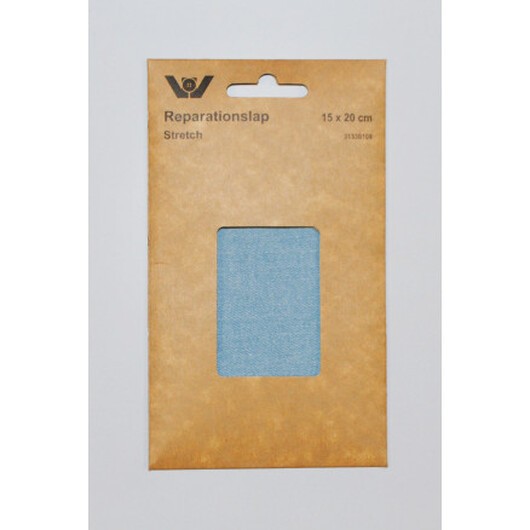 Reparationslapp Stretch Jeans Light Denim - 15 x 20 cm