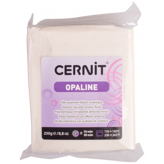 Cernit Modellera Unicolor 040 Vit 250g