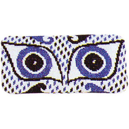 Drottningens broderikit - Athene glasögonfodral blå 10 x 17 cm - Desig