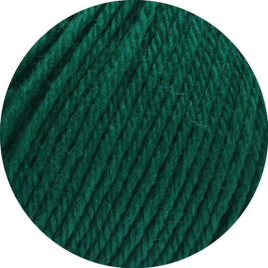 Lana Grossa Merino Uno Garn 22 Flaskgrön