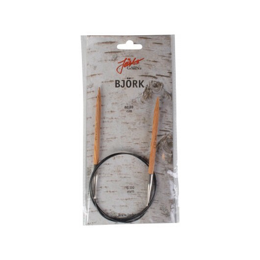 Järbo Björk Rundstickor Björk 80cm 6,00mm / 31.5in US10