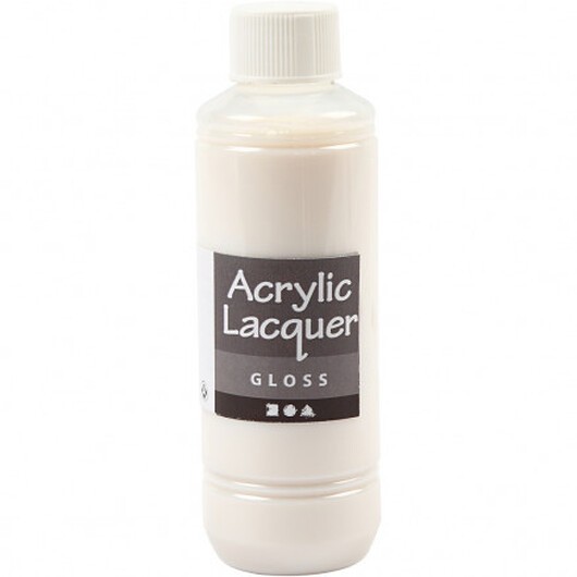 Akryllack, glansig, 250ml