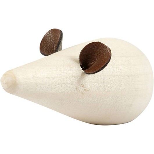 Mus, L: 6,5 cm, Dia. 3,5 cm, 2 st./ 1 förp.