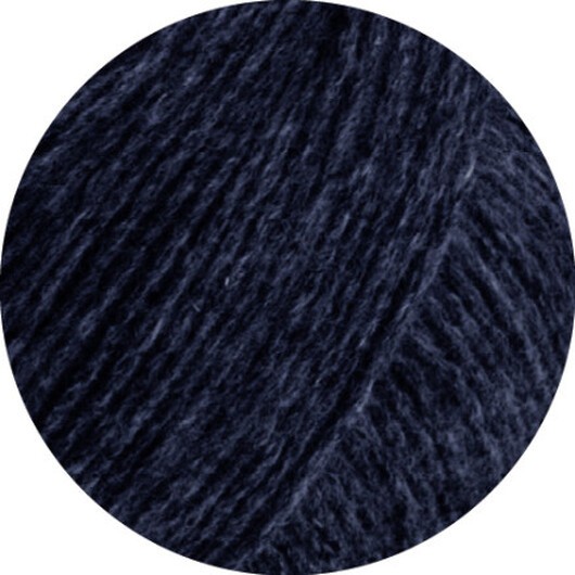 Lana Grossa Kashmir Pure Garn 12 Nattblå