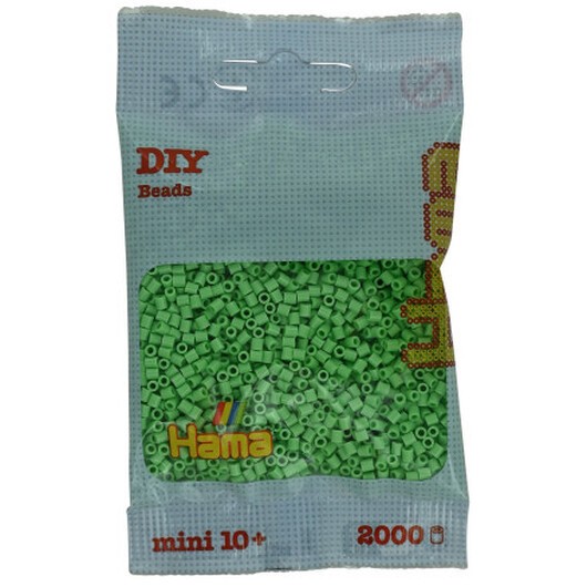 Hama Mini Pärlor 501-115 Klar Grön - 2000 st.