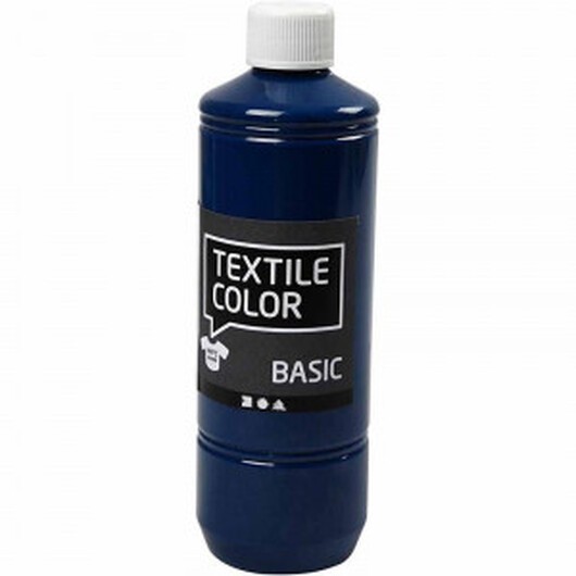 Textilfärg, turkosblå, 500 ml/ 1 flaska