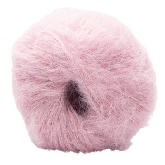 Kremke Soul Wool Baby Silk Fluffy Unicolor 2992 Gammalrosa