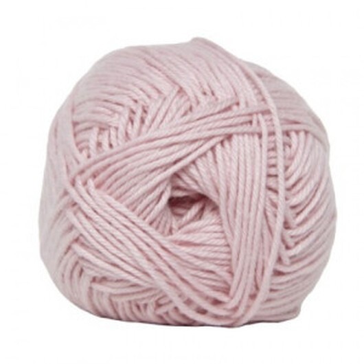 Hjertegarn Cotton nr. 8 Garn 4951 Dov Rosa