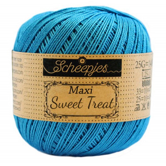 Scheepjes Maxi Sweet Treat Garn Unicolor 146 Vivid Blue