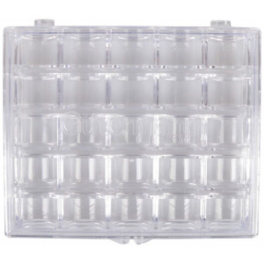 Gütermann Spolbox Transparent 12,2x10,9x2,7 till 25 spolar