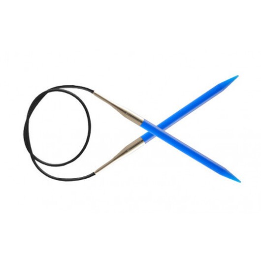 KnitPro Trendz Rundstickor Akryl 120cm 7,00mm / 47.2in US10Â¾ Blue