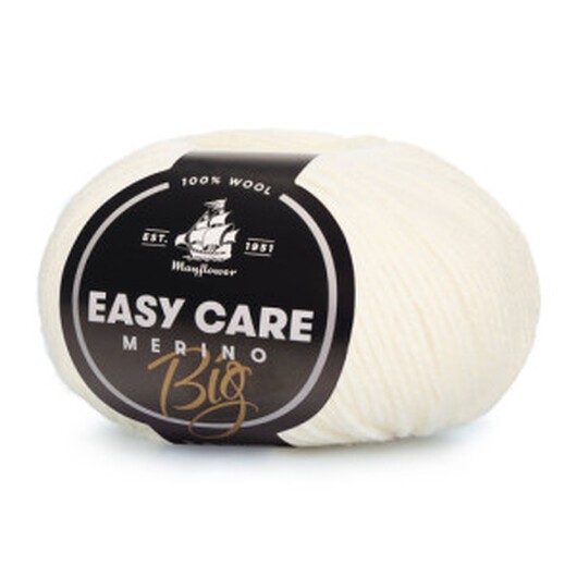 Mayflower Easy Care Big Garn Unicolor 116 Natur