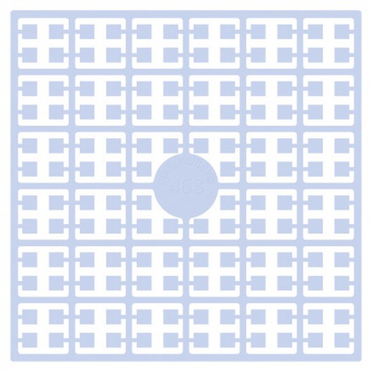 Pixelhobby Midi Pärlor 468 Extra ljus Blågrå 2x2mm - 140 pixels