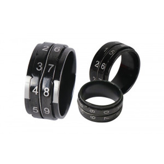 KnitPro Varvräknare Ring Svart Storlek 60