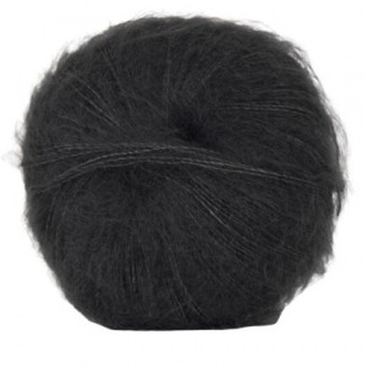 Hjertegarn Silk Kid Mohair Garn 1175 Koksgrå