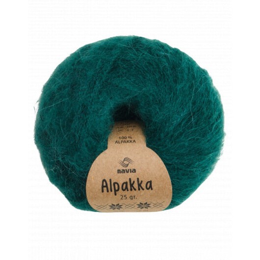 Navia Alpakka Garn 840 Mörk Grön