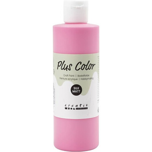 Plus Color Hobbyfärg, fuchsia, 250 ml/ 1 flaska