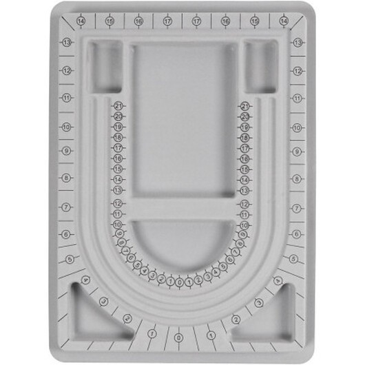 Pärlbord, H: 32,7 cm, L: 24 cm, B: 1,5 cm, 1 st.