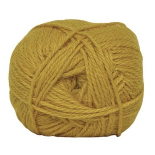 Hjertegarn Merino Cotton 847 Senapsgul